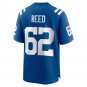 Chris Reed Indianapolis Colts Game Jersey - Royal