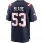 Chris Slade New England Patriots Game Retired Player Jersey - Navy