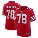 Chris Slayton San Francisco 49ers Game Jersey - Scarlet