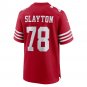 Chris Slayton San Francisco 49ers Game Jersey - Scarlet
