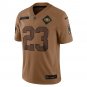 Christian McCaffrey San Francisco 49ers 2023 Salute To Service Limited Jersey - Brown
