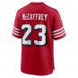 Christian McCaffrey San Francisco 49ers Alternate Game Player Jersey - Scarlet