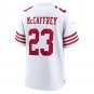 Christian McCaffrey San Francisco 49ers Game Player Jersey - White