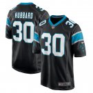Chuba Hubbard Carolina Panthers Game Jersey - Black