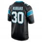 Chuba Hubbard Carolina Panthers Game Jersey - Black