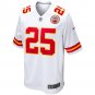 Clyde Edwards-Helaire Kansas City Chiefs Game Jersey - White