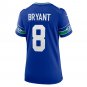 Coby Bryant Seattle Seahawks Women's Throwback Player Game Jersey - Royal