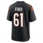 Cody Ford Cincinnati Bengals Game Jersey - Black