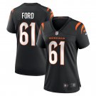 Cody Ford Cincinnati Bengals Women's Game Jersey - Black
