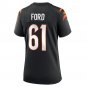 Cody Ford Cincinnati Bengals Women's Game Jersey - Black