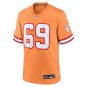 Cody Mauch Tampa Bay Buccaneers Throwback Game Jersey - Orange