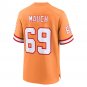 Cody Mauch Tampa Bay Buccaneers Throwback Game Jersey - Orange