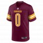 Colby Wadman Washington Commanders Game Jersey - Burgundy