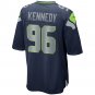 Cortez Kennedy Seattle Seahawks Game Retired Player Jersey - College Navy