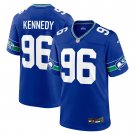 Cortez Kennedy Seattle Seahawks Throwback Retired Player Game Jersey - Royal