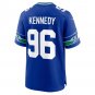 Cortez Kennedy Seattle Seahawks Throwback Retired Player Game Jersey - Royal
