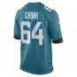 Coy Cronk Jacksonville Jaguars Game Player Jersey - Teal