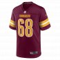 Curtis Brooks Washington Commanders Game Jersey - Burgundy