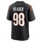 D.J. Reader Cincinnati Bengals Game Jersey - Black