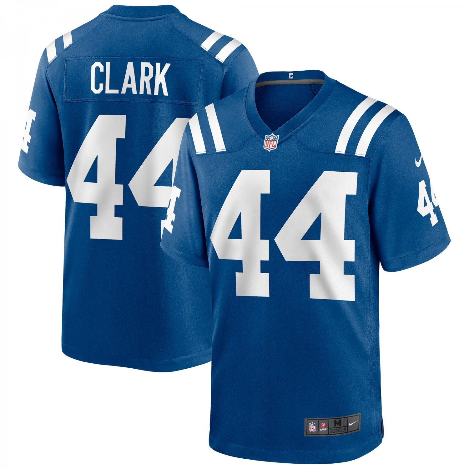 Dallas Clark Indianapolis Colts Game Retired Player Jersey - Royal
