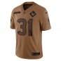 Dameon Pierce Houston Texans 2023 Salute To Service Limited Jersey - Brown