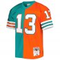 Dan Marino Miami Dolphins Mitchell & Ness 1984 Split Legacy Replica Jersey - Aqua/Orange