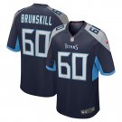Daniel Brunskill Tennessee Titans Game Player Jersey - Navy
