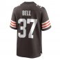 D'Anthony Bell Cleveland Browns Game Player Jersey - Brown
