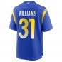 Darious Williams Los Angeles Rams Game Jersey - Royal