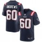 David Andrews New England Patriots Game Jersey - Navy
