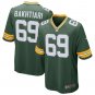 David Bakhtiari Green Bay Packers Game Player Jersey - Green