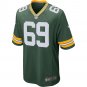 David Bakhtiari Green Bay Packers Game Player Jersey - Green