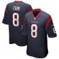David Carr Houston Texans Game Retired Player Jersey - Navy