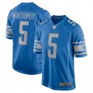 David Montgomery Detroit Lions Game Player Jersey - Blue