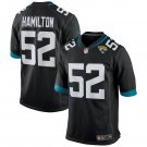 DaVon Hamilton Jacksonville Jaguars Game Jersey - Black