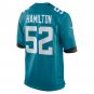 DaVon Hamilton Jacksonville Jaguars Game Jersey - Teal