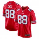 Dawson Knox Buffalo Bills Alternate Game Jersey - Red