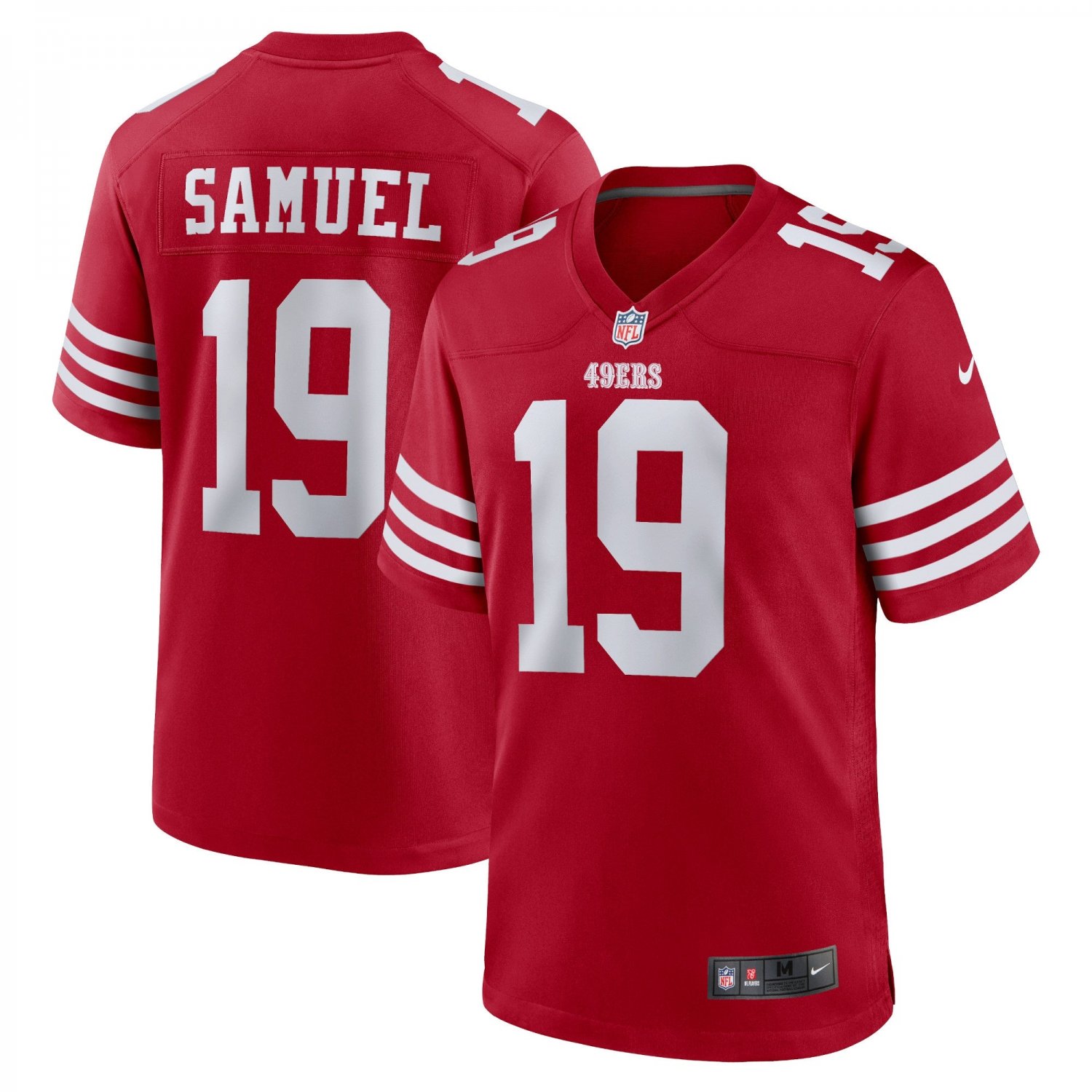 Deebo Samuel San Francisco 49ers Player Game Jersey - Scarlet