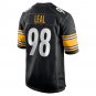 DeMarvin Leal Pittsburgh Steelers Game Player Jersey - Black