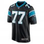 Deonte Brown Carolina Panthers Game Player Jersey - Black
