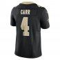 Derek Carr New Orleans Saints Vapor F.U.S.E. Limited Jersey - Black
