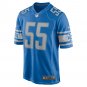 Derrick Barnes Detroit Lions Game Player Jersey - Blue