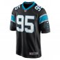 Derrick Brown Carolina Panthers Player Game Jersey - Black