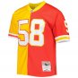 Derrick Thomas Kansas City Chiefs Mitchell & Ness 1994 Split Legacy Replica Jersey - Red/Gold