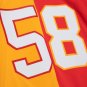 Derrick Thomas Kansas City Chiefs Mitchell & Ness 1994 Split Legacy Replica Jersey - Red/Gold