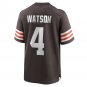 Deshaun Watson Cleveland Browns Game Jersey - Brown