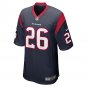 Devin Singletary Houston Texans Team Game Jersey - Navy