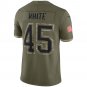 Devin White Tampa Bay Buccaneers 2022 Salute To Service Limited Jersey - Olive