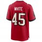 Devin White Tampa Bay Buccaneers Game Player Jersey - Red