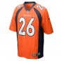 Devon Key Denver Broncos Team Game Jersey - Orange